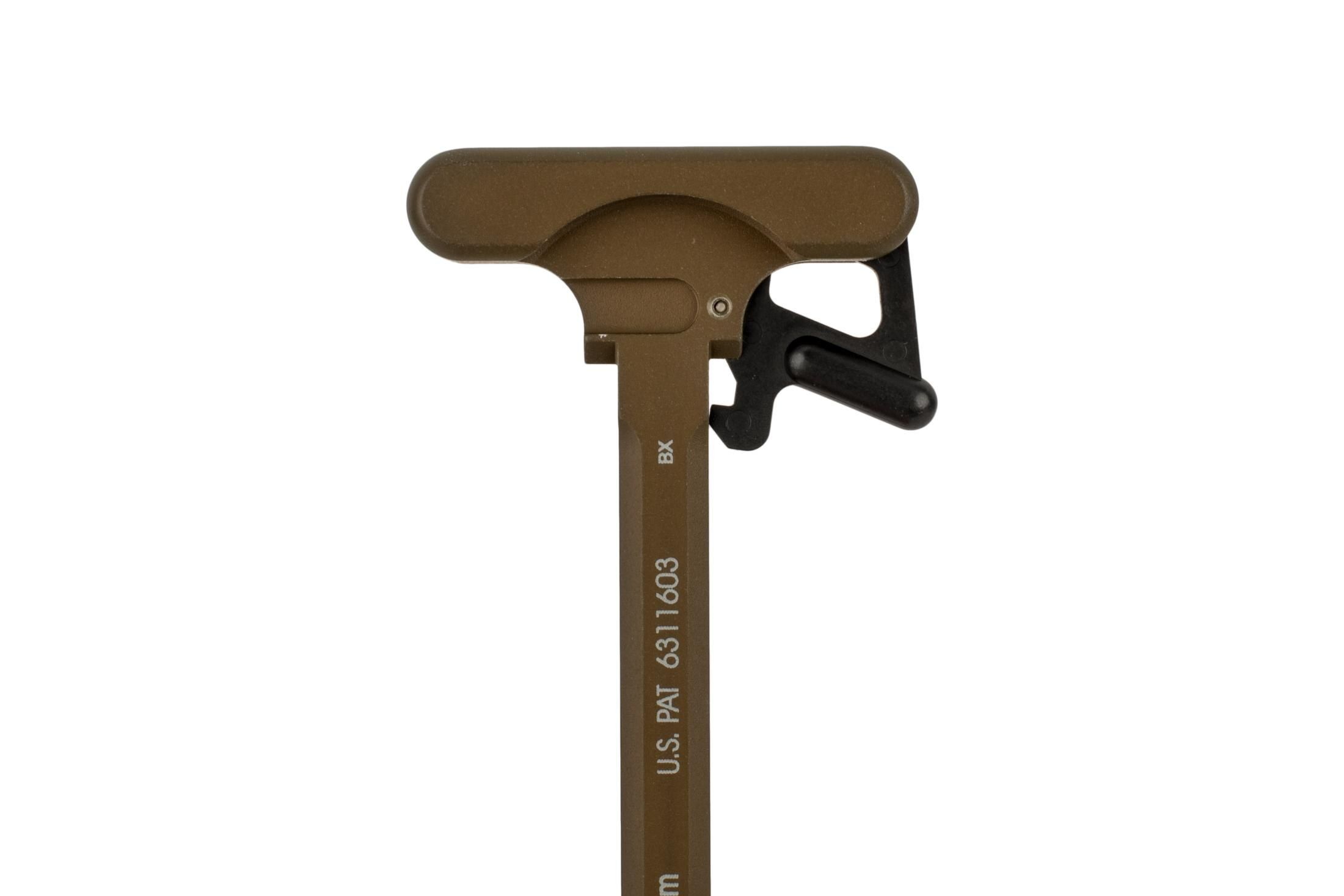 PRI M84 Gas Buster Military Big Latch Charging Handle - FDE
